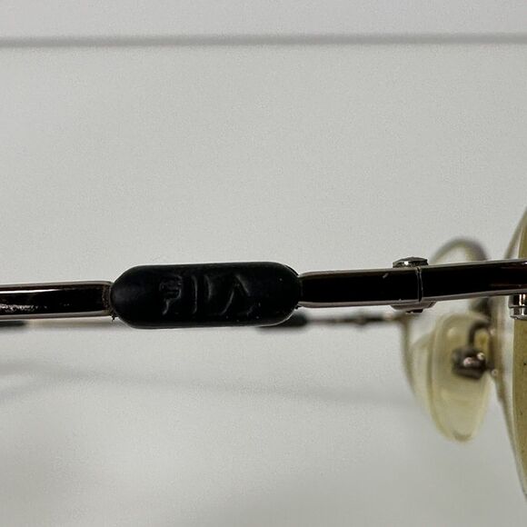 Fila VF8214L Full Rim Eyeglasses 48 19 COL R72 135 Frames Only Made in Italy - Picture 7 of 16
